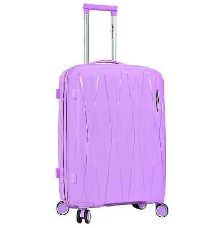 Чемодан полипропиленовый MADISSON 51103 средний 67 см фиолетовый Киев