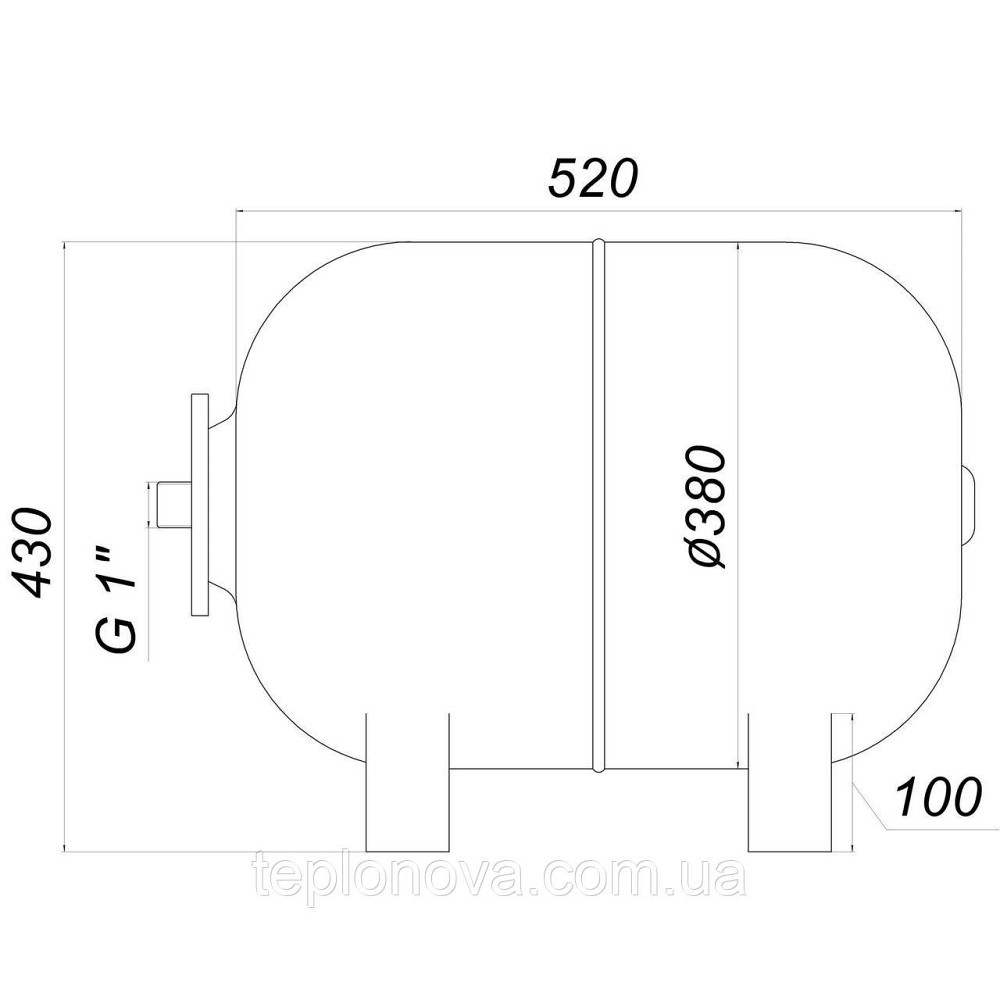 Гідроакумулятор 50 л ZILMET ultra-pro 10bar (1100005005) Чернівці - фото 7