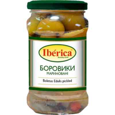 Овочева консервація Iberica Білі гриби (боровики) мариновані 314 г с/б (8436024299410) Вінниця