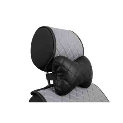 Подушка EVAtech ECO 27х16 см чорна з чорною ниткою (SPCRBB) Винница