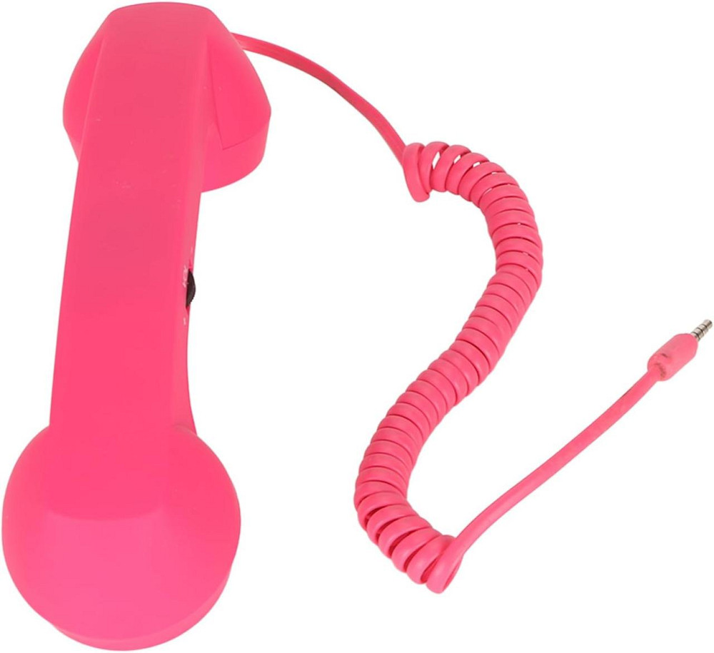 Гарнитура-трубка RESTEQ — розовая ретро-трубка для смартфона, телефонная гарнитура с разъемом 3.5 мм Киев - изображение 7