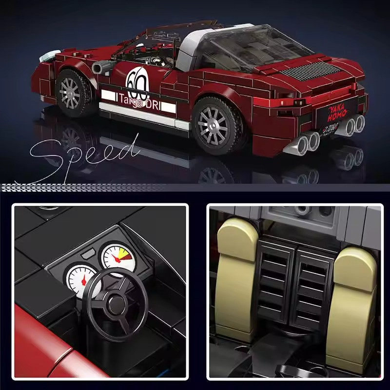 Конструктор Porsche Спортивная машина на 362 детали,коричневая Каменец-Подольский - изображение 5