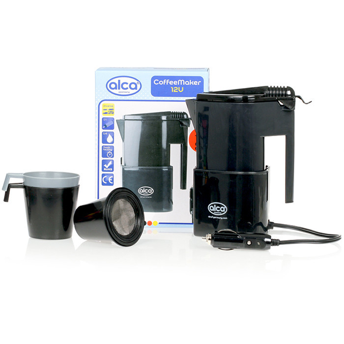 Автомобільний чайник (2 чашки) 12V 400мл 120W 0,8м Alca, 542120 Київ - фото 1