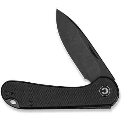 Нож Civivi Elementum Slip Joint, Black G10, Darkwash (C18062AJ-1) Винница