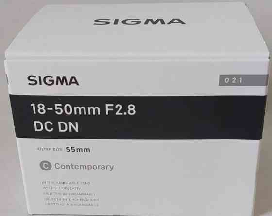 Объектив: Sigma AF 18-50mm.F/2.8 DC DN C (L Mount) Киев