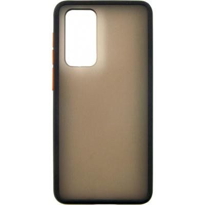 Чехол для мобильного телефона Dengos Matt Huawei P40, black (DG-TPU-MATT-46) (DG-TPU-MATT-46) Винница - изображение 1