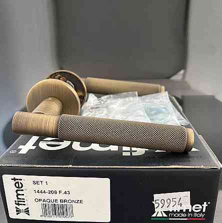 Ручка на розеті Fimet Marion 1444-208 F43 бронза матова R ф / з Київ