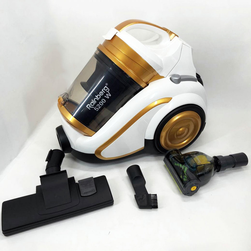 Домашній пилосос для дому удома топ Rainberg RB-658TB 5200 Вт, Потужний побутовий циклонний пилосос UP-18 Львів - фото 4