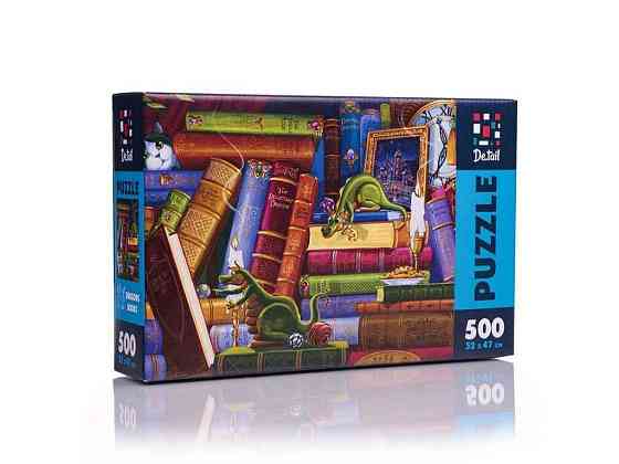 Пазли Книги про драконів DT500-12 (укр) ТМ VLADI TOYS Київ
