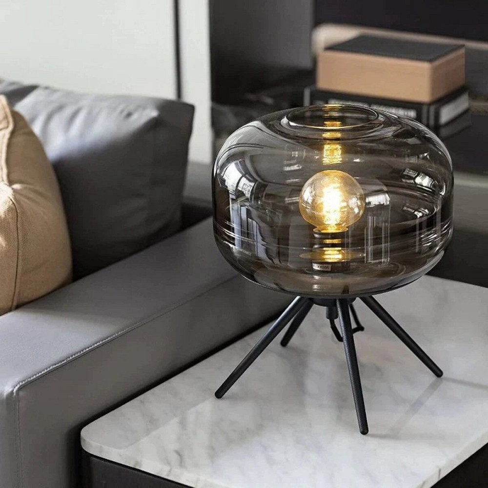 SIRIUS Лампа настільна декоративна Sirius WH-MBT-17 GREY Коломыя - изображение 5