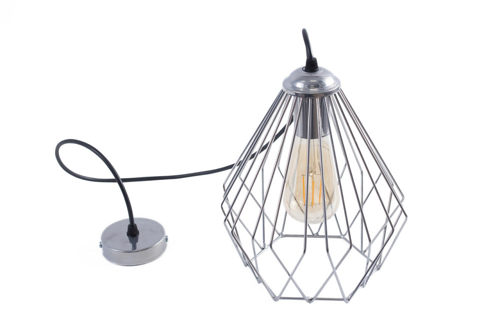 Люстра з підвісними плафонами лофт Е27  Silvia NL 05371 CR Одеса - фото 3