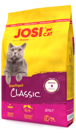 Сухой корм Josera JosiCat Sterilised Classic (ЙозиКет Стерелайзд Классик) для стерелизованных кошек, 10 кг Винница