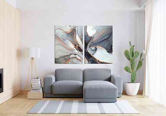 Модульная картина в гостиную / спальню  Флю-Арт  TLV-2_085 70x102 см Київ