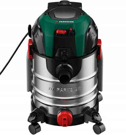 Пилосос промисловий 20 літрів для сухого та вологого прибирання Parkside (PWS 20 C2) 1600 Вт Нововолинськ