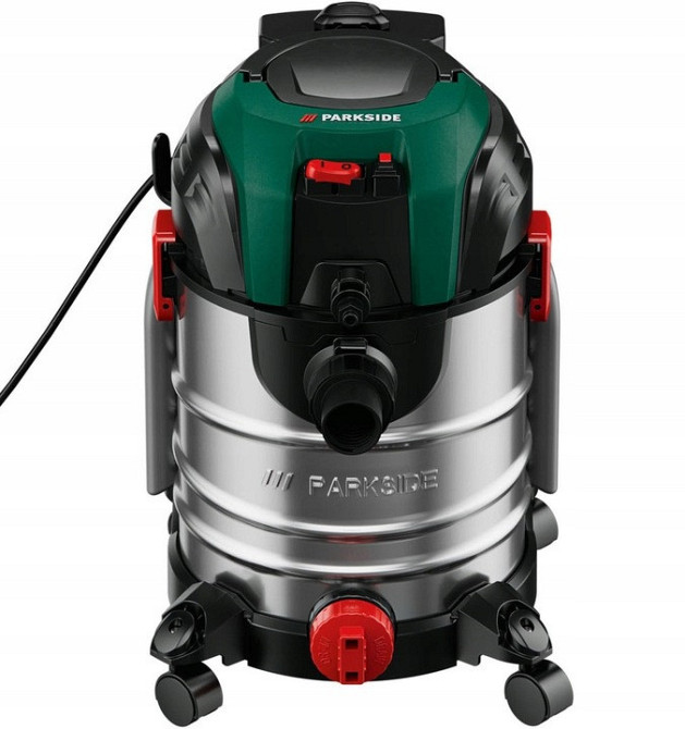 Пилосос промисловий 20 літрів для сухого та вологого прибирання Parkside (PWS 20 C2) 1600 Вт Нововолинськ - фото 6