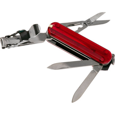 Нож Victorinox NailClip 580 Transparent Red (0.6463.T) Винница - изображение 3