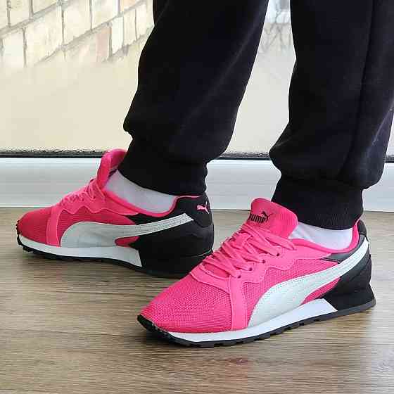 Женские Кроссовки Puma Слипоны Розовые Мокасины Пума (размеры: 36,37,38,39) Днепр