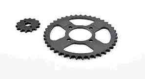 Зірки трансмісії (пара) мотоцикл 125J 428-15T + 428-48T Мукачево