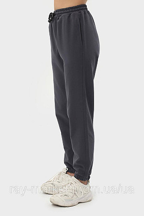 Брюки женские базовые RAY PREMIUM LOOSE темно-серые (U0909W-Dark Grey) L Киев - изображение 2