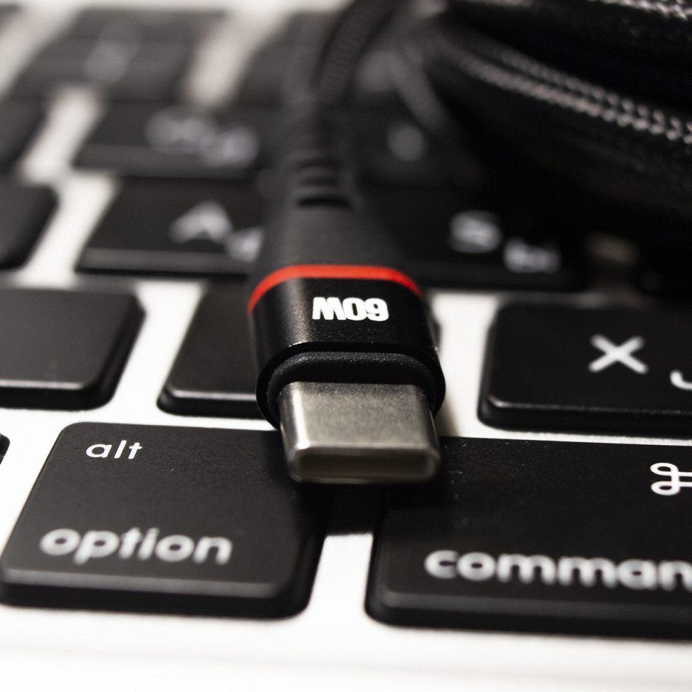 Кабель Type C-Type C PZOZ 60W PD 2m Київ - фото 2