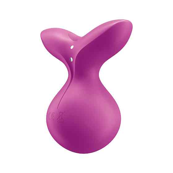 Мини вибратор Viva la Vulva 3 для стимуляции и массажа, цвет: фиолетовый Satisfyer (Германия) Sex Aura Киев