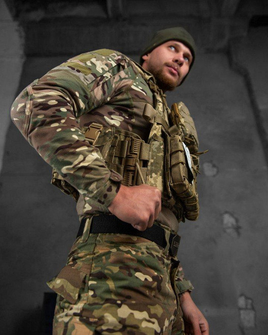 Тактична плитоноска з чотирма точками швидкого скидання Asdag піксель ТТ2615 Одеса - фото 15