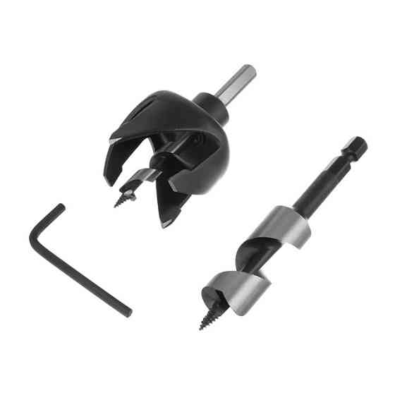 Набір для установки замків, 2 од. INTERTOOL SD-0252 Київ