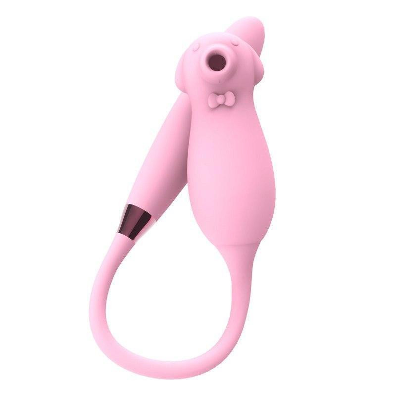 Вібратор подвійної дії Elva Dual Purpose Рожевий Sex Aura Київ - фото 1