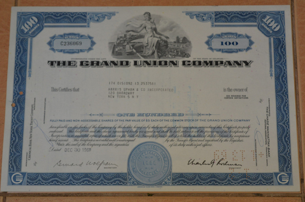 Акция. США. 1968 год №236069 (Б-1) Полтава - изображение 1