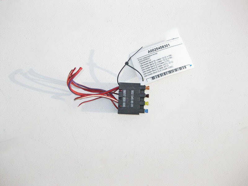 Mercedes-Benz  A0025458301 Блок запобіжників ML GLE W166 C292 GL GLS X166 SLK R170 E-Class W212 S212 Одесса - изображение 1