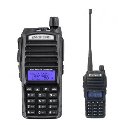 Портативна рація Baofeng UV-82 5W Li-ion UHF/VHF (Чорний) Вінниця - фото 9