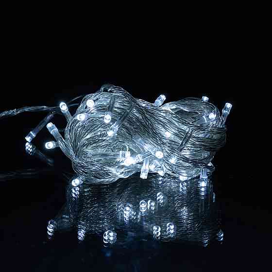 Garlando Новорічна кімнатна гірлянда нитка 6 м 50 LED білий провід Білий W50LED6MWW Коломия