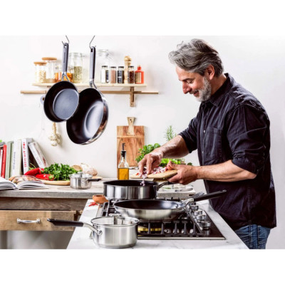 Набор сковородок KitchenAid FHA 20 + 24 + 28 см (CC005699-001) Винница - изображение 3