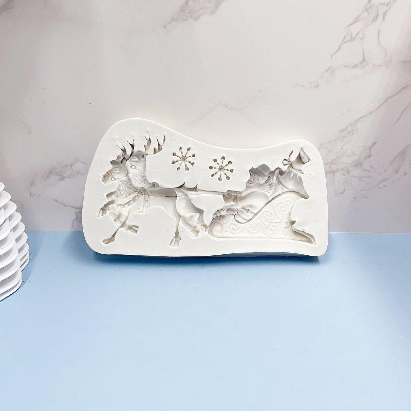 Молд новогодний 122 на 69 мм серый Киев - изображение 7