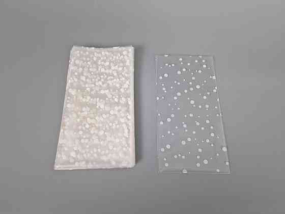 Пакет із малюнком для пакування подарунків (10*20) No003 (1) "Конфетті" (100 шт.) Харків