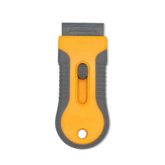 Скребок-шпатель універсальний складний для очищення (жовтий) (339947577) Київ