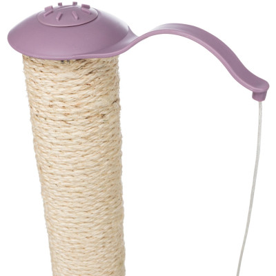 Дряпка (кігтеточка) для котів Trixie Junior Стовпчик-лапа з іграшками 40х38х50 см світло-бузковий (4011905429311) Вінниця - фото 5