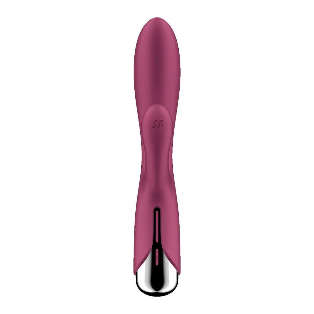 Вібратор-кролик з ротацією Satisfyer Spinning Rabbit 1 Red, 3 мотори Sex Aura Київ - фото 6
