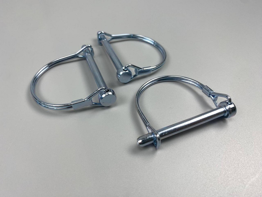 Палець із капелюшком стопорний 6 х 60 + блокувальний чек напівкруг Мукачево - фото 10