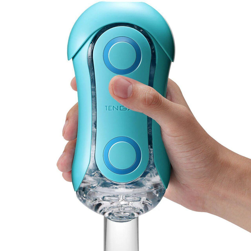 Мастурбатор Tenga Flip Orb — Ocean Blue, с изменяемым сжатием, со стимулирующими шариками внутри Sex Aura Киев - изображение 7