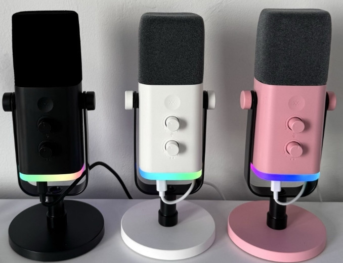 Новий Стрімінговий мікрофон Fifine AM8 RGB XLR Динамічний Геймерський. Київ - фото 8