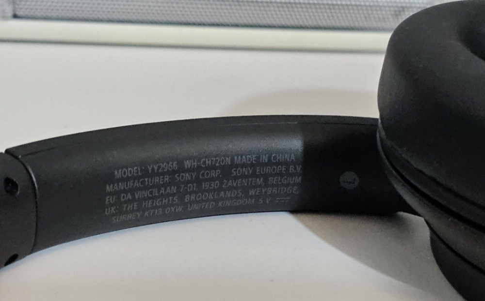 Наушники полноразмерные безпроводные Sony WH-CH720N Киев - изображение 1