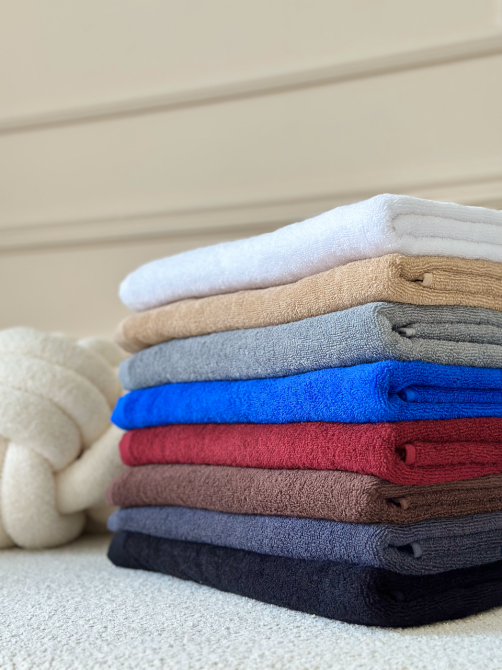 Рушник однотонний Ideal Textile 70х140 см 400 г/м2 (56860923) Чернівці - фото 2