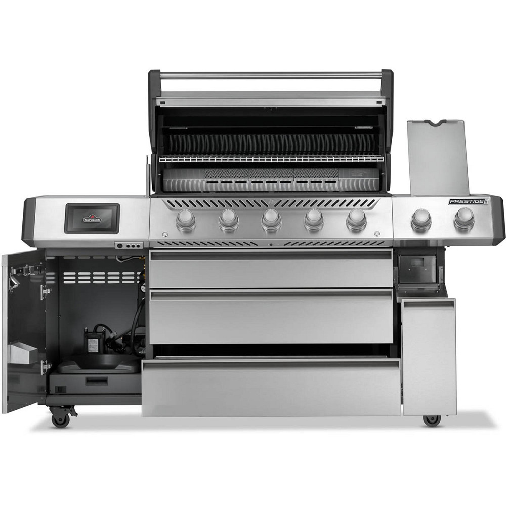 Газовий гриль Napoleon Prestige PRO 665 Connected з бічною конфоркою Sizzle Zone та вертілем нерж сталь PRO665VXRSIBPSS Код: Рівне - фото 5
