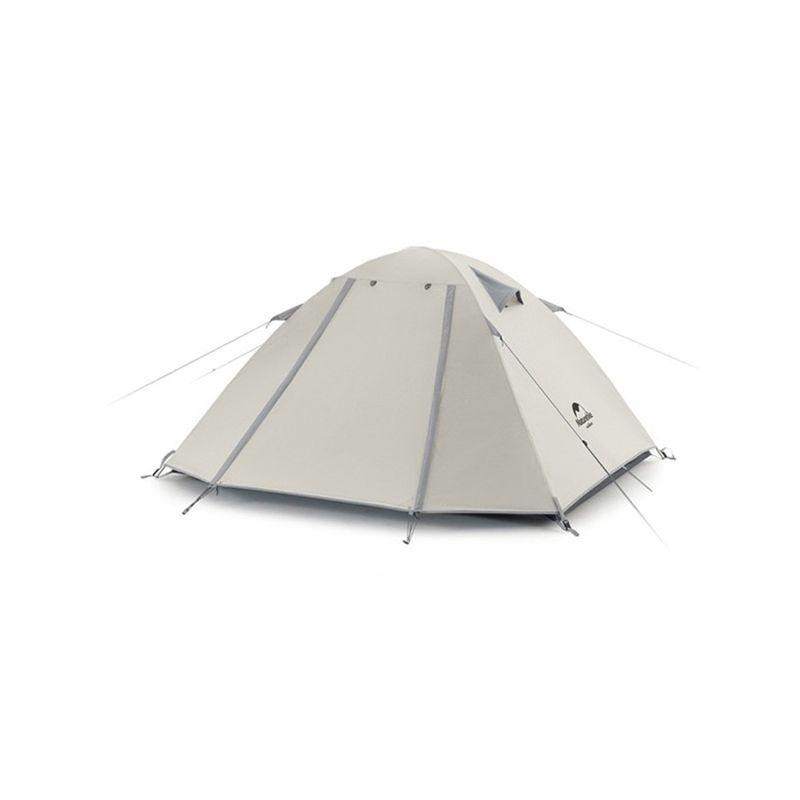 Палатка четырехместная Naturehike P-Series CNK2300ZP028, светлая серая Киев - изображение 1
