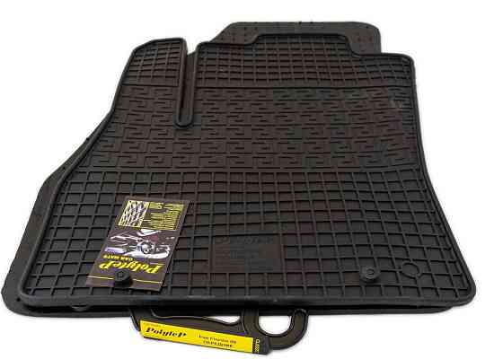 Коврики резиновые в салон Fiat Fiorino/Qubo, Peugeot Bipper, Citroen Nemo (2008-), передние, комплект 2 шт. Киев