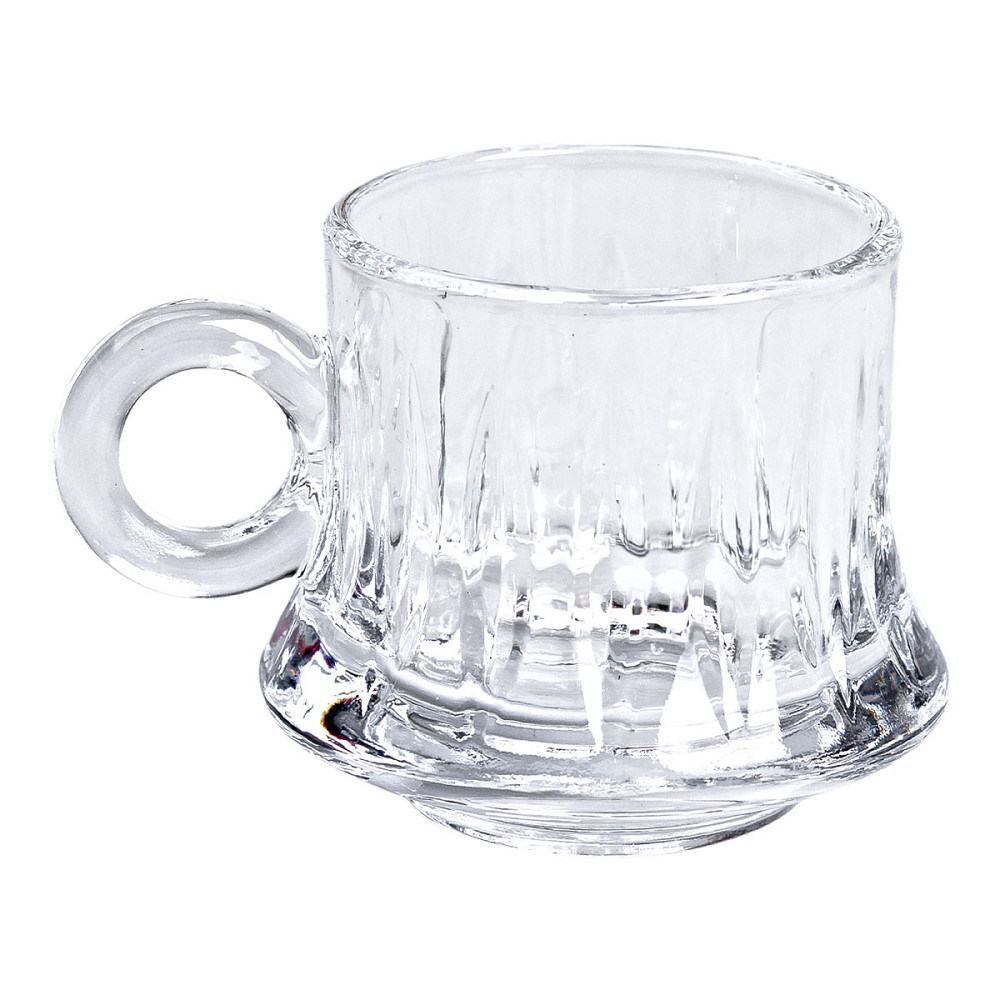 Yiwu Набір скляних чашок 6 шт. для чаю, кави 100 мл HP-YH-7 Киев - изображение 2