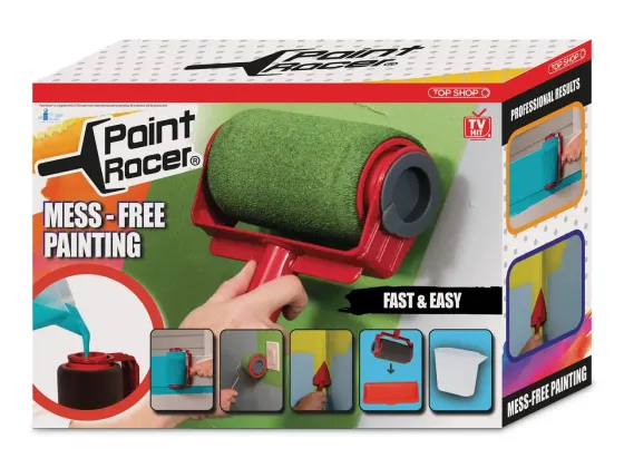 Набор для покраски стен 2в1 Paint Racer PRO, валик для покраски стен Коломия