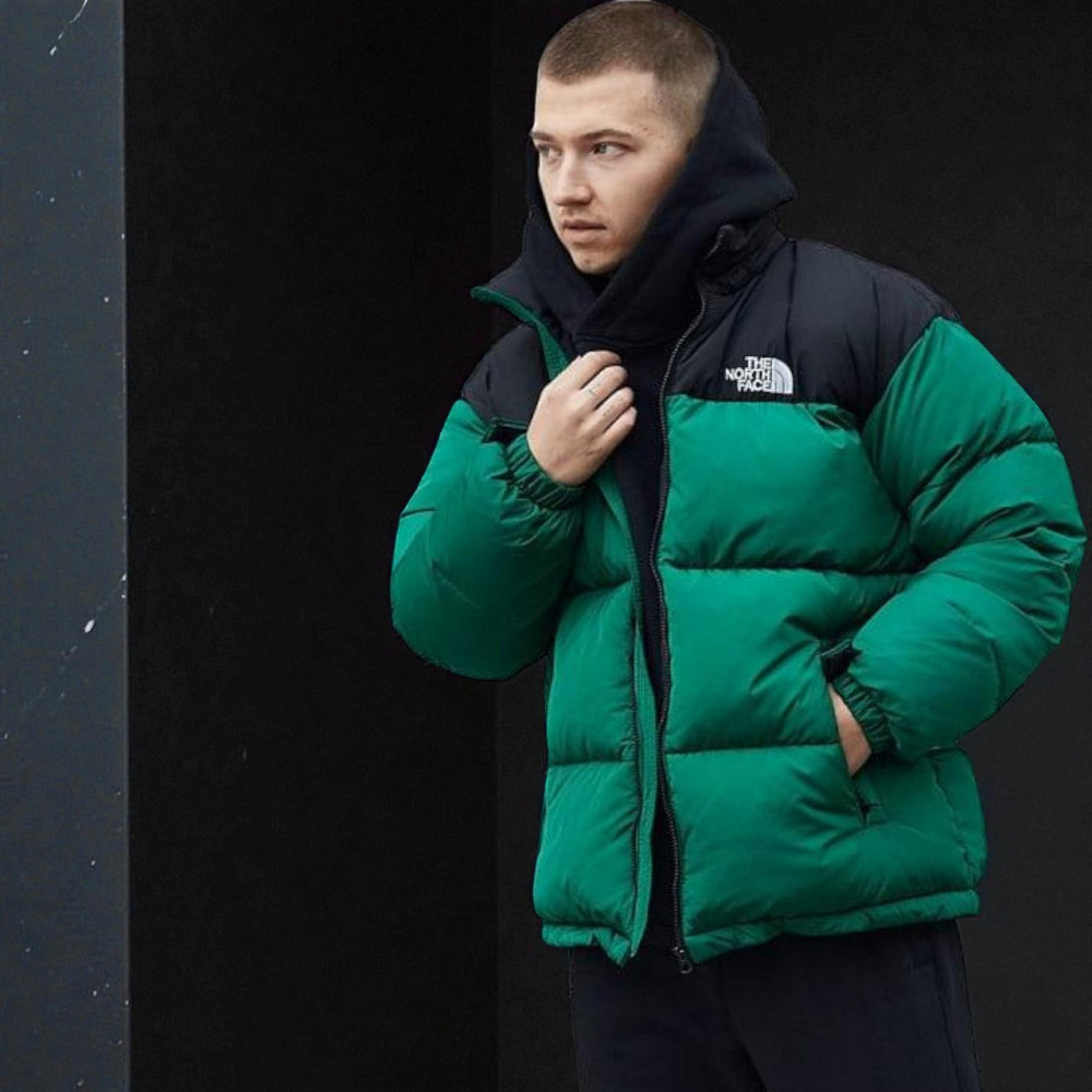 Зимняя мужская зеленая куртка the north face, пуховик зе норт фейс водонепроницаемый теплая куртка TNF Львов - изображение 5