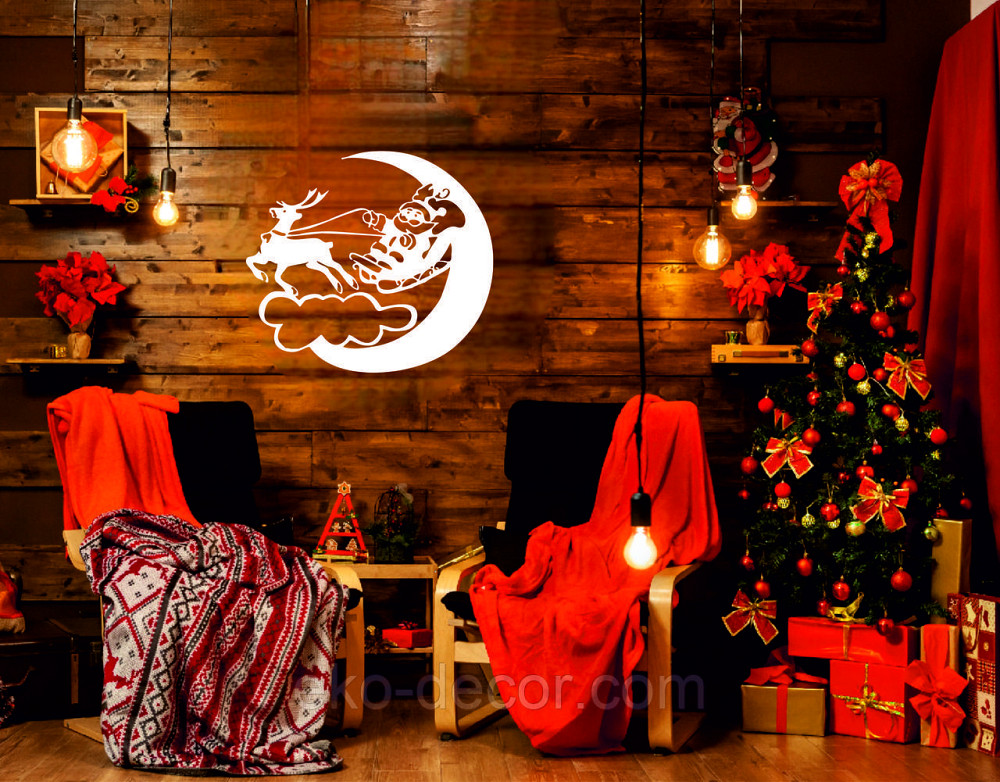 Декоративне настінне Панно «Новий рік», Декор на стену Київ - фото 3